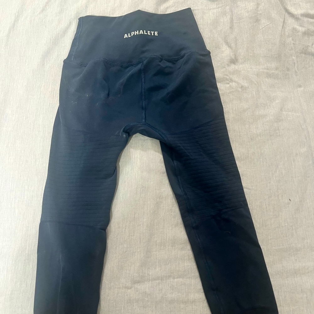 Alphalete Amplify Leggings Navy Blue